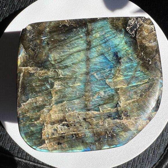 Labradorite Crystal Freeform Meditation‎ Stone Large (#3) - Picture 14 of 15